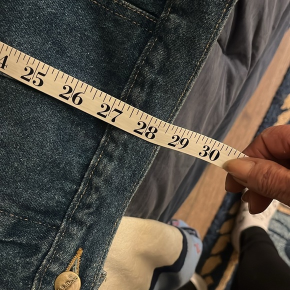 NWOT! LL Bean Men’s Denim Jacket. Large Tall. - Picture 9 of 14